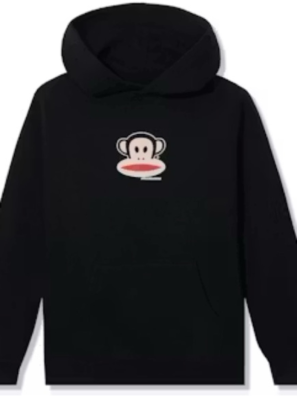 Paul Frank Black Hoodie with Signature Monkey Motif